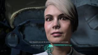 Mass Effect Andromeda  Cora Harper At Dutys Edge Asari Ark Nav Point quotReadyquot Dialogue Tree [upl. by Herahab]