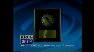 October 6 2005 KRCGTV DT 13 CBS Jefferson CityColumbia Commercials MEGA BLOCK [upl. by Eicaj]