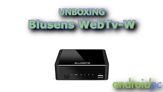 Unboxing Blusens Webtvw un reproductor multimedia con streaming [upl. by Nylkoorb]