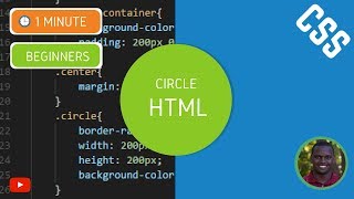 How to Create Circled Image using CSS  CSS Round Border Images [upl. by Airan205]