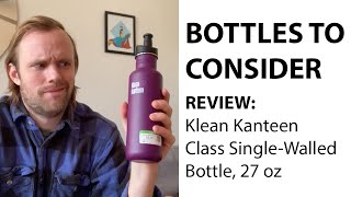 Klean Kanteen Classic NonInsulated Stainless Steel A Classic for a Reason [upl. by Florin10]