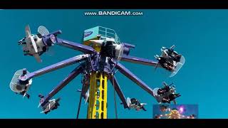 The Lightning 360 Great Yarmouth Pleasure Beach New Ride [upl. by Zackariah]