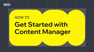 How to Start Managing Your Content with Wix  CMS previously Content Manager by Wix Data [upl. by Ardnaek]