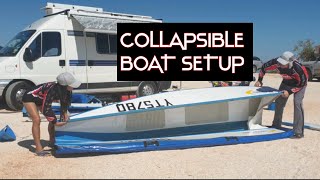 Collapsible Boat Setup [upl. by Wolgast803]