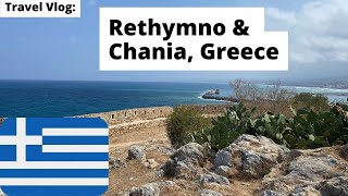 CRETE Vlog  Crete Greece Travel Vlog  Crete Travel Guide  Chania Crete  Rethymno Crete  Sirtaki [upl. by Deron333]