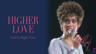 Whitney Houston  Higher Love Feels So Right Tour in Japan 1990 [upl. by Alicea629]