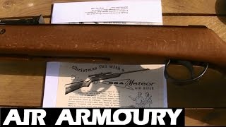 BSA Meteor  Super Meteor Mk 4 Air Rifle Review  Air Armoury [upl. by Edra]