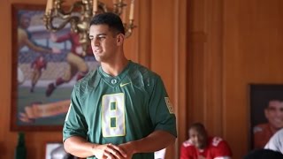 Nissan Heisman House  Marcus Mariota [upl. by Henriette529]