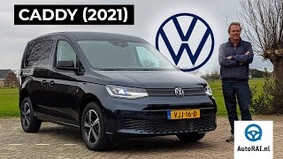 Volkswagen Caddy 2021  Compleet nieuwe auto  AutoRAI TV [upl. by Sekofski]