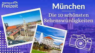 Top 10 Sehenswürdigkeiten München  Sehenswertes Attraktionen amp Ausflugsziele in München [upl. by Saunders473]