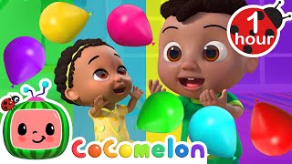 Rainbow Color Balloon Song with Cody  CoComelon Nursery Rhymes amp Kids Songs [upl. by Neddy]