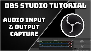 How To Use Audio Input amp Output Capture  OBS Studio Tutorial [upl. by Nosna]