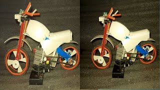 How to make a motorbike  out of PVC pipe sheet  part 1 [upl. by Assillam646]