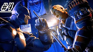 Batman Arkham Origins  Batman vs Deathstroke  Gameplay 4 [upl. by Burrows576]