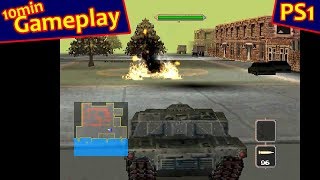 BattleTanx Global Assault  PS1 Gameplay [upl. by Marlo]