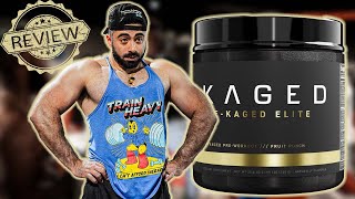 Pre Workout Review PRE KAGED ELITE  Man we are Pumped💪 [upl. by Akemad]