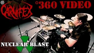 CARNIFEX  Six Feet Closer To Hell OFFICIAL 360 DRUM PLAYTHROUGH VIDEO [upl. by Walt651]