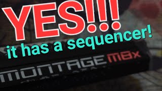 Yamaha Montage M Sequencer  Detailed Overview  YES It Has A Sequencer [upl. by Asina]