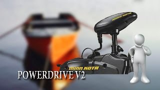 Лодочный электромотор Minn Kota PowerDrive  обзор [upl. by Spada]