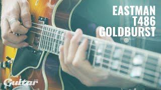 Eastman T486 Goldburst demo with Neurals Quad Cortex  Guitarcom [upl. by Yrekcaz]