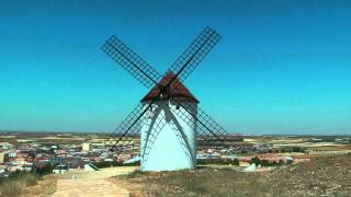 SPAIN windmills of La Mancha hdvideo [upl. by Nedak]