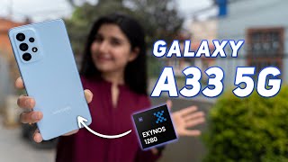 Samsung Galaxy A33 5G Impressions [upl. by Veleda88]