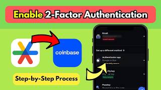 Enable Google Authenticator 2FA on Coinbase  Connect Coinbase with Google Authenticator Security [upl. by Macegan]