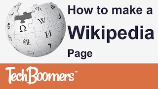 How to Make a Wikipedia Page [upl. by Kirch]