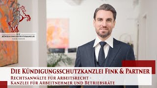 Kanzlei für Arbeitsrecht  Anwälte für Arbeitnehmer und Betriebsräte  Die Kündigungsschutzkanzlei [upl. by Daile45]