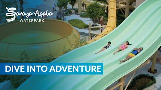 Saraya Aqaba Waterpark  Dive Into Adventure [upl. by Ailaro]