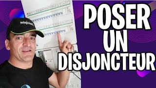 COMMENT BRANCHER UN DISJONCTEUR [upl. by Ardnasil]