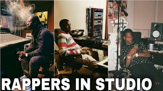 Rappers In Studio Part1 [upl. by Mallin]