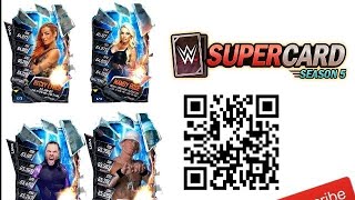 WWE SUPERCARD NEW FREE QR CODE UNLIMITED [upl. by Gonick885]