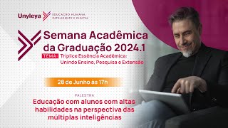 2806  SEMANA ACADÊMICA  PALESTRA  17h [upl. by Amund377]