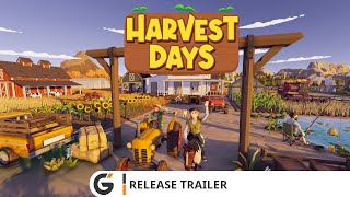 Harvest Days My Dream Farm  Release trailer EN [upl. by Odelia]