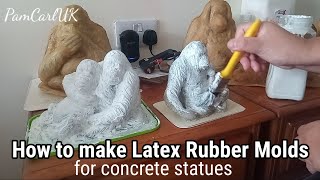 HOW TO MAKE A LATEX RUBBER MOLD  PART 1 [upl. by Vite658]