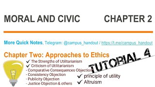 Moral and Civics Chapter 2  Part 4 [upl. by Enelyahs]