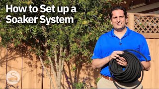 How to Set Up a Soaker System [upl. by Essyla]