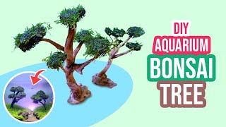 Aquascaping Tutorial Step by Step 60cm Bonsai Tree Planted Aquarium [upl. by Jannelle]