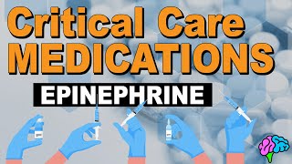 Epinephrine  Critical Care Medications [upl. by Chapland888]