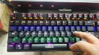 iMICE MK60 Mechnical Keyboard Gaming [upl. by Nnayecats893]