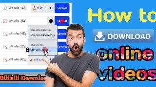 How to Download Online Videos  onlinevideodownload bilibili videodownloader downloadvideos [upl. by Eziechiele]