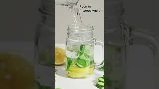 Detox water recipe for weight loss [upl. by Sillad]