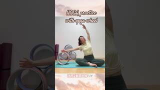 YOGA practice with yoga wheel [upl. by Flinn]