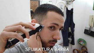 Come tagliarsi la barba da soli METODO PER TUTTI Barba completa  Sfumatura Tutorial Dettagliato [upl. by Chevy519]