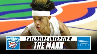 1on1 With Thunder Draft Pick Tre Mann  Stadium [upl. by Lamoureux]