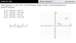 Zadanie 20  Arkusz maturalny III [upl. by Voccola]