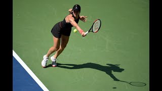 Andrea Petkovic vs Mihaela Buzarnescu  US Open 2019 R1 Highlights [upl. by Dowdell]