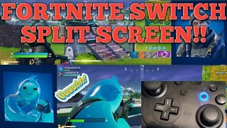 Fortnite split screen for the Switch [upl. by Bertrand]