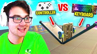 I Hosted a 1v1 Tournament with CONTROLLER vs KEYBOARD Players in Fortnite my best tournament yet [upl. by Laamaj]